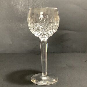 WATERFORD COLLEEN SHORT STEM 1 Hock Wine 7-3/8" Tall Ex Unused Condition!!